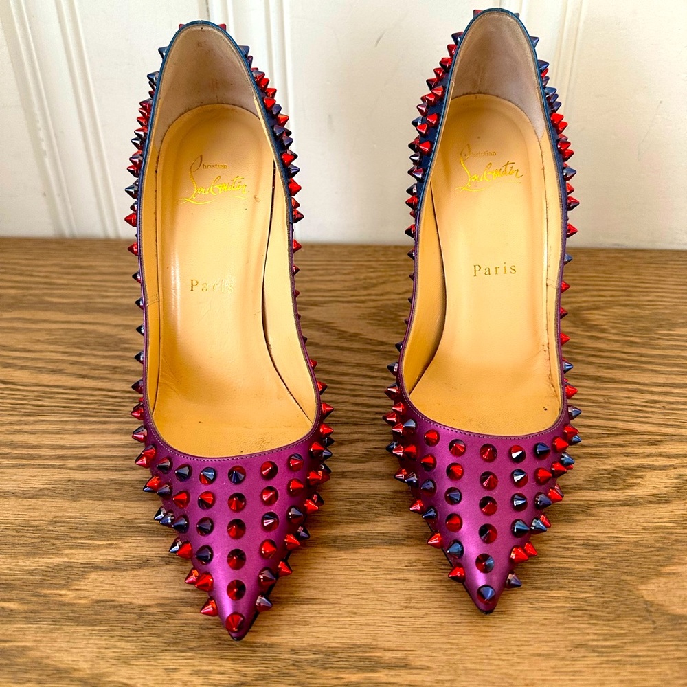 Christian Louboutin spiked heels